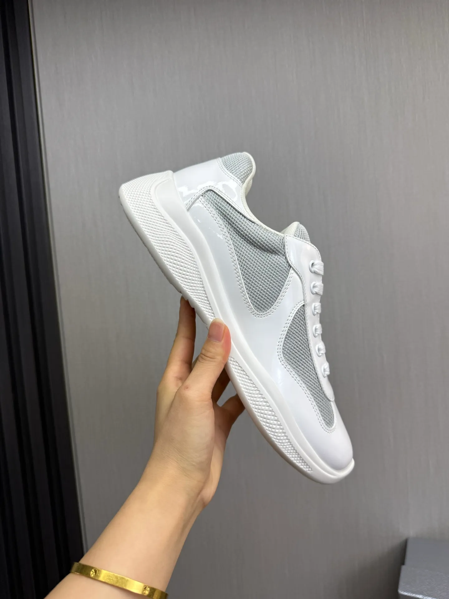 Men's shoes 640💰 [PRADA] Hot selling items🔥Must be recommended every day~~ Official website synchronized, 1:1 high quality shipments✔️ Imported cowhide fabric, rubber material + cowhide lining, original bottom, high-end airplane box packaging🎁 38-45 (38.45 custom-made, non-returnable)